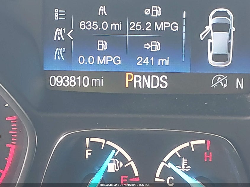 2018 FORD ESCAPE auction photo 7