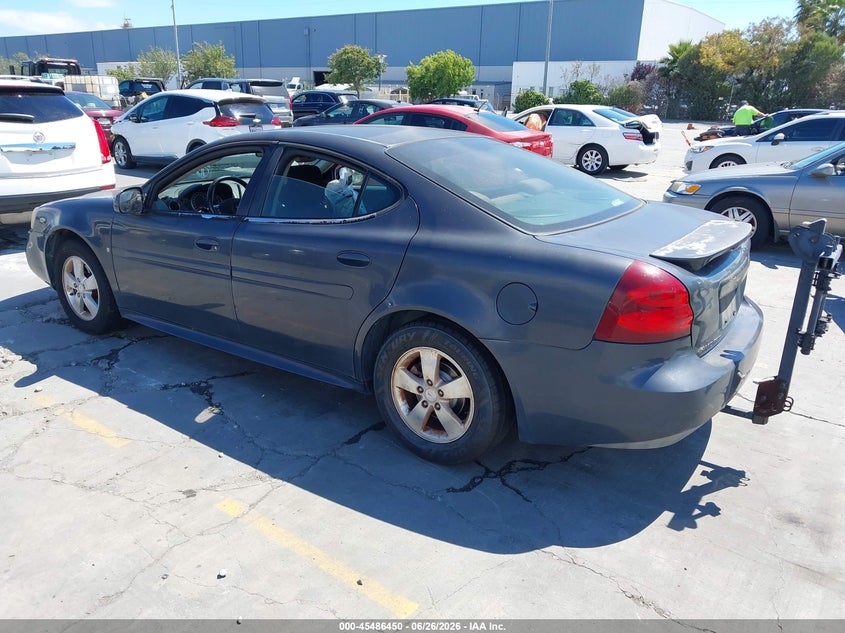 2008 PONTIAC GRAND PRIX SEDAN 3.8L V-6 200HP