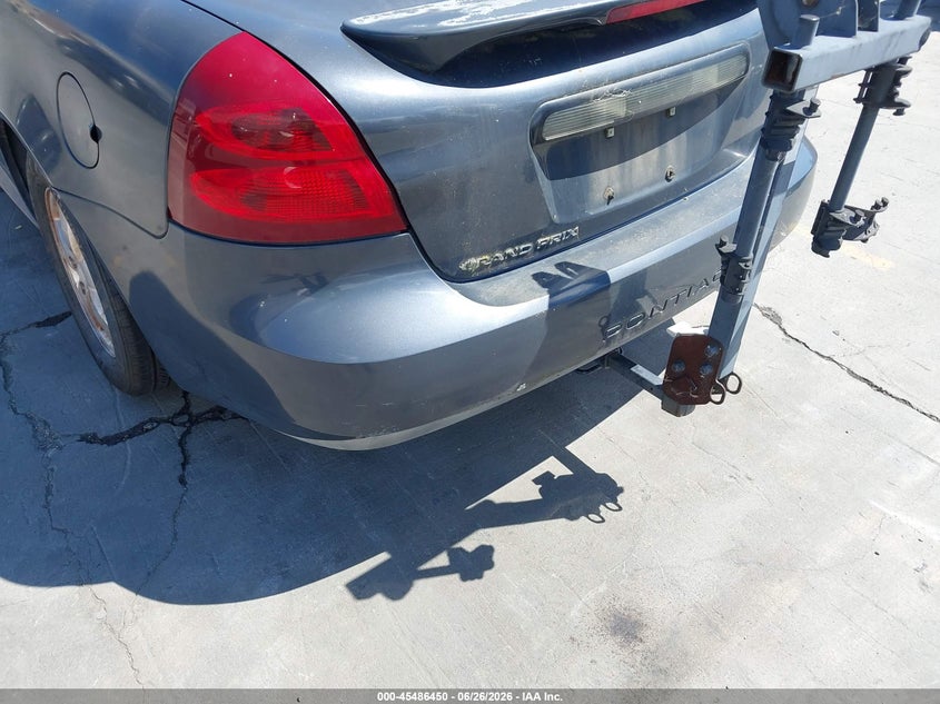 2008 PONTIAC GRAND PRIX SEDAN 3.8L V-6 200HP