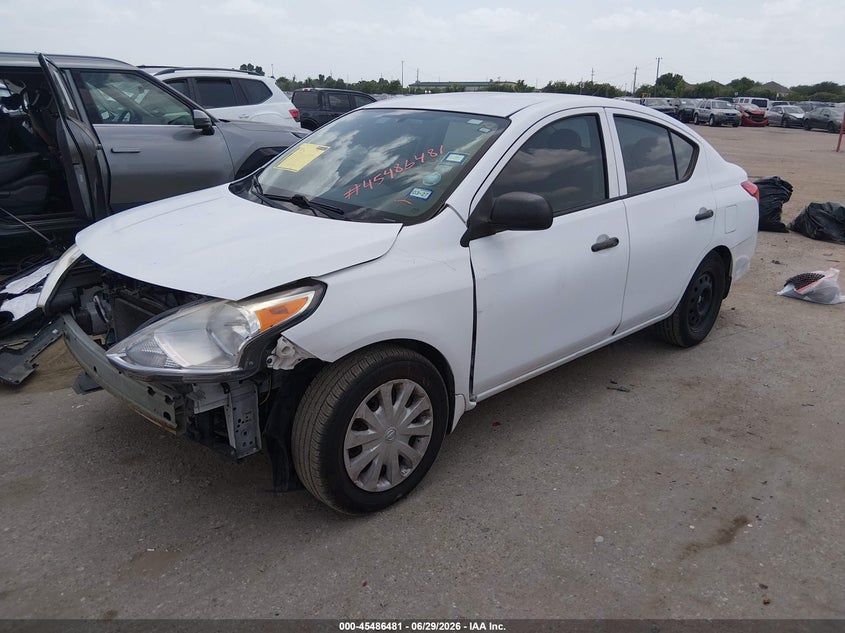 Vin: 3n1cn7ap2fl862766, lot: 45984656, nissan versa 1.6 s 20152