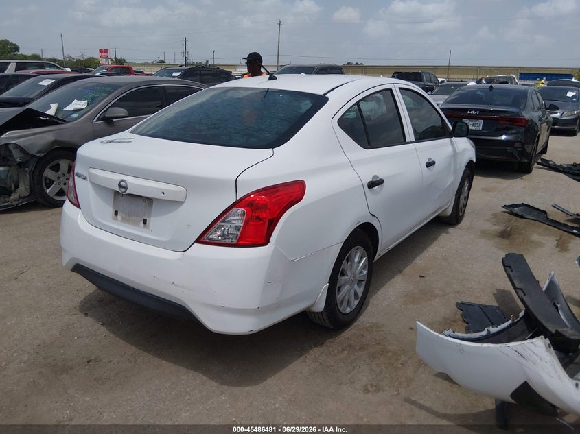 Vin: 3n1cn7ap2fl862766, lot: 45984656, nissan versa 1.6 s 20154