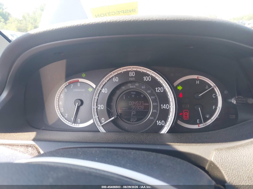 2016 HONDA ACCORD auction photo 7