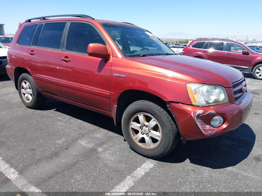 2002 TOYOTA HIGHLANDER LIMITED V6