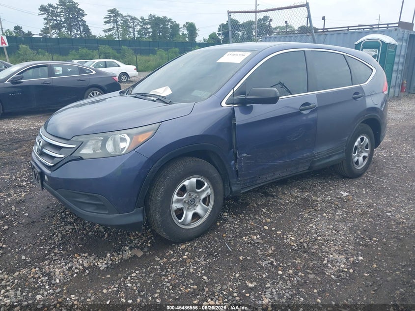 2014 Honda Cr-V Lx 2HKRM4H37EH697209 photo 1