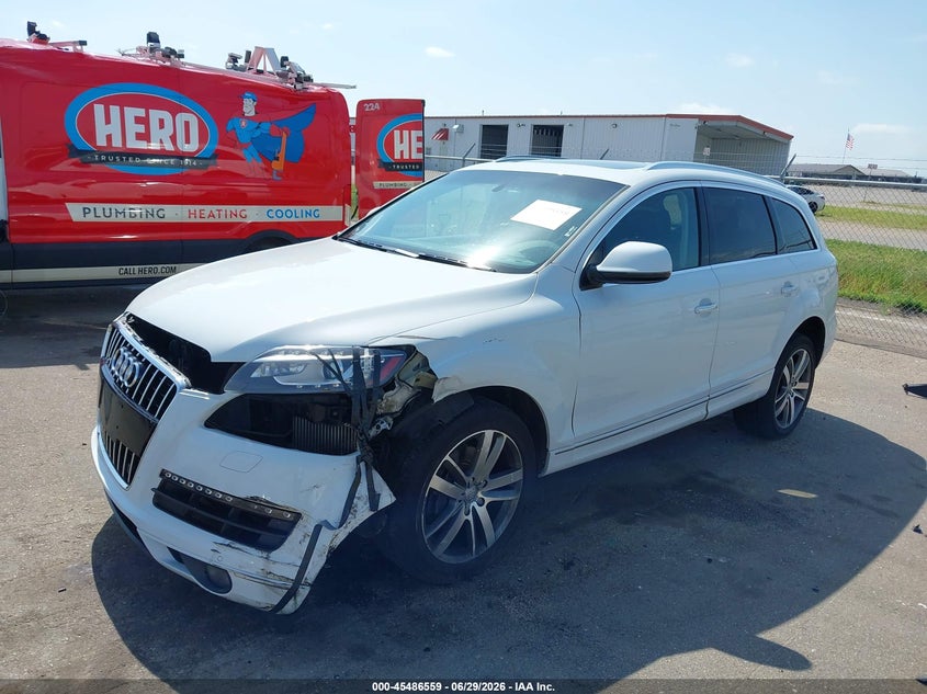 Vin: wa1lmafe5fd011226, lot: 45984734, audi q7 3.0 tdi premium 20152