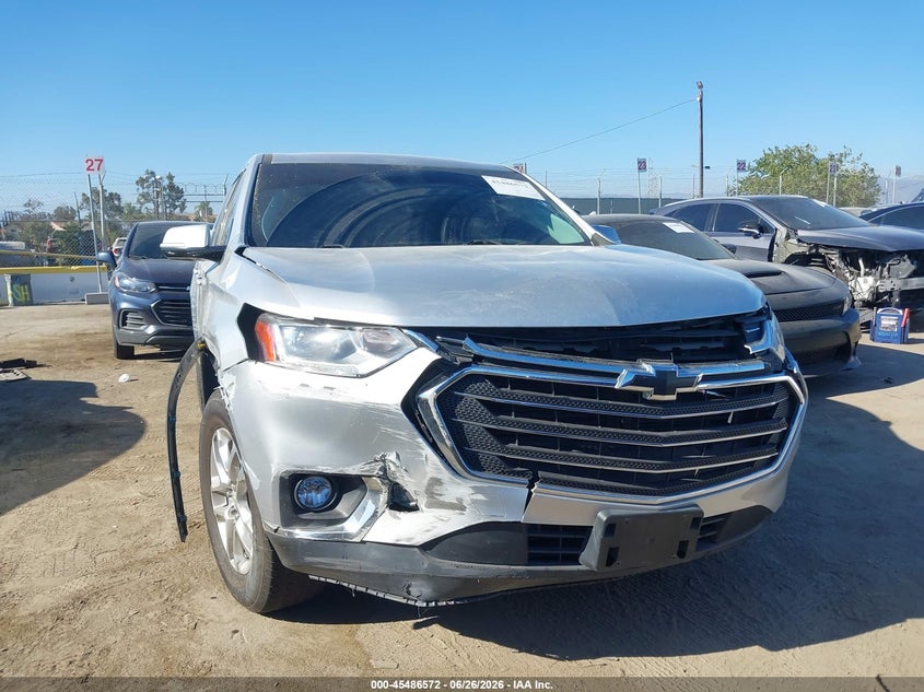 2018 Chevrolet Traverse 1Lt VIN: 1GNERGKW9JJ152092 Lot: 45486572