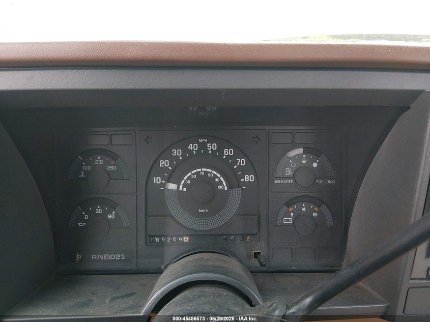 1990 GMC SIERRA auction photo 7