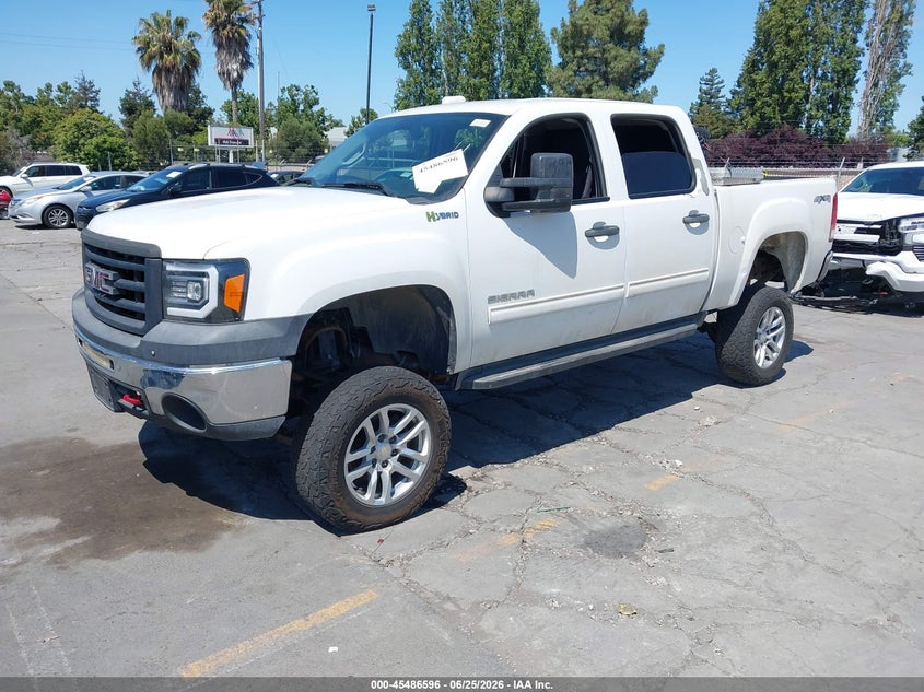 2011 Gmc Sierra 1500 Hybrid 3ha 3GTU2YEJ8BG163635 photo 1