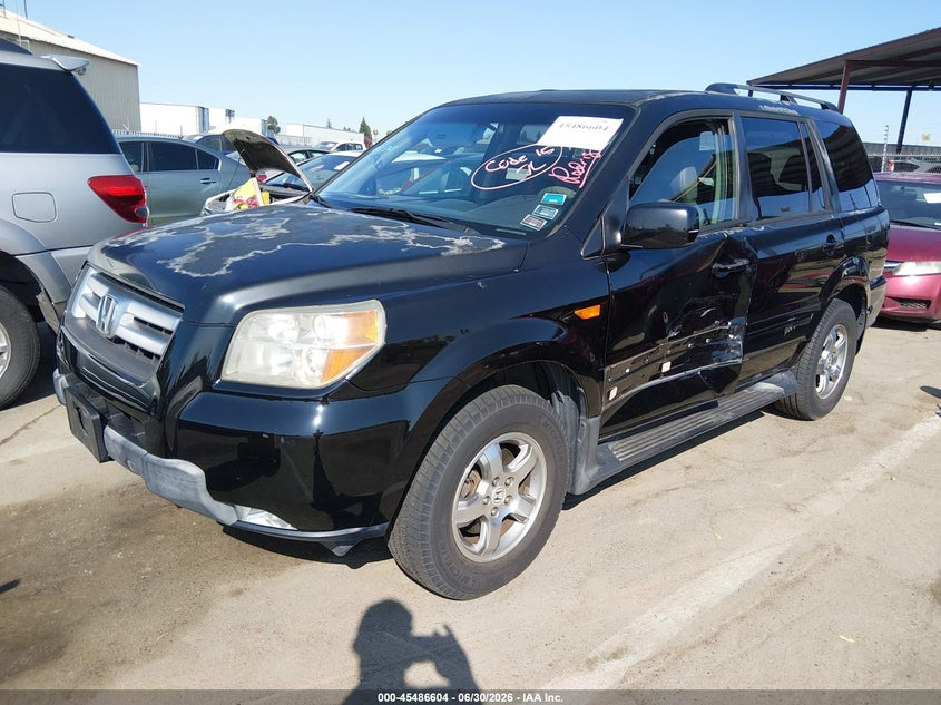 2HKYF18717H534193 2007 HONDA PILOT EX-L photo 1