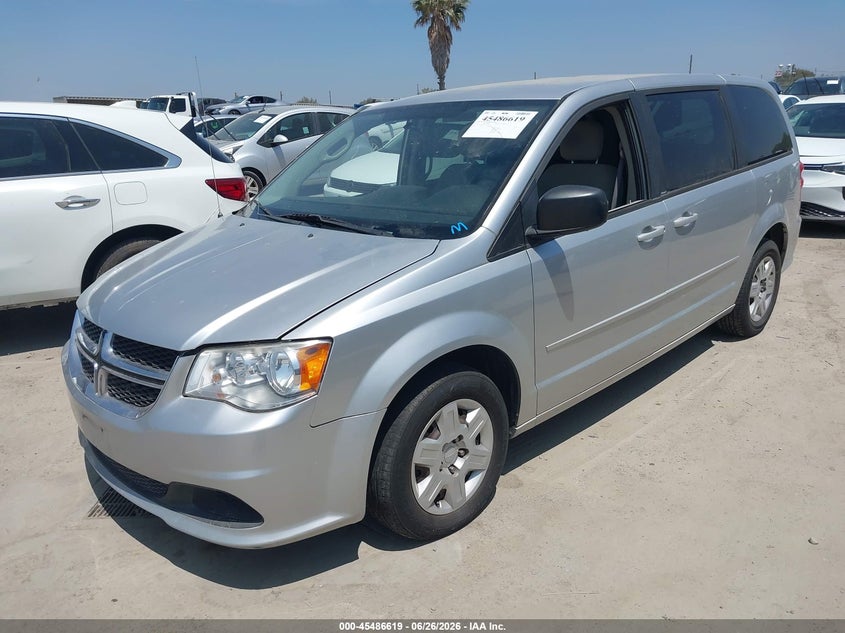 Vin: 2c4rdgbgxcr195159, lot: 45984794, dodge grand caravan se/avp 20122