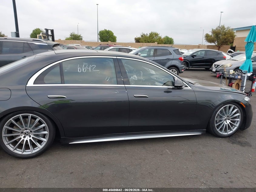 2023 Mercedes-Benz S 580 4Matic VIN: W1K6G7GB8PA237027 Lot: 45486642