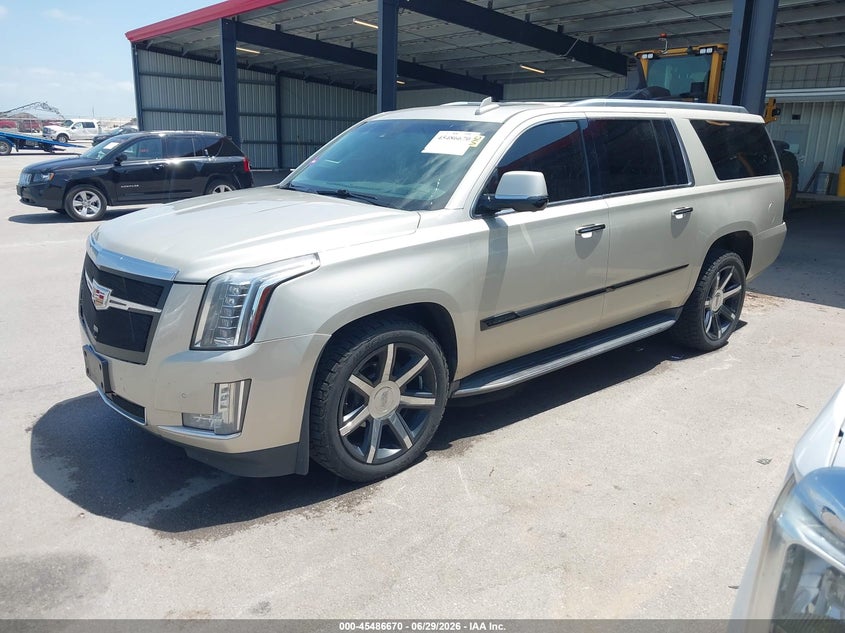 2015 CADILLAC ESCALADE ESV auction photo 2