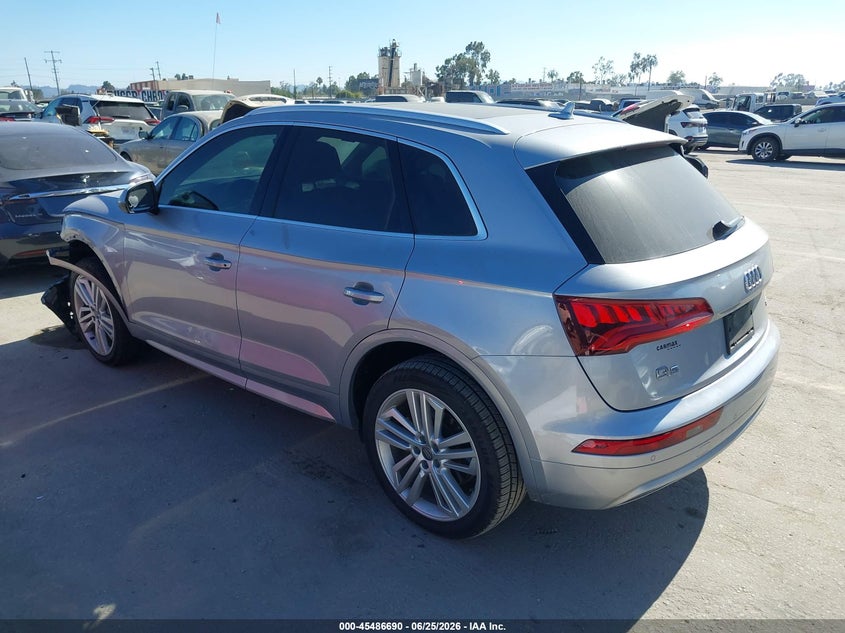 Vin: wa1bnafy5j2194974, lot: 45984865, audi q5 2.0t premium/2.0t tech premium 20183