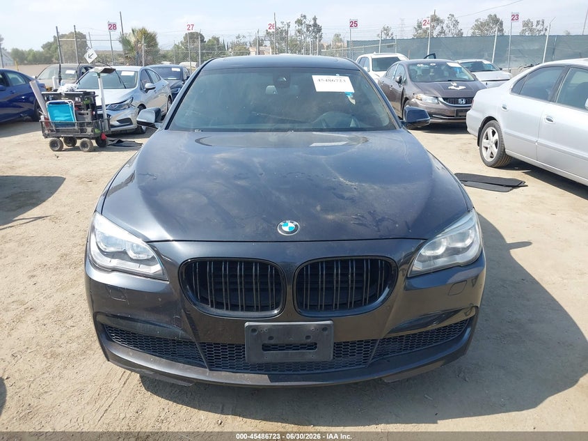 2013 BMW 750Li VIN: WBAYE8C5XDD133127 Lot: 45486723