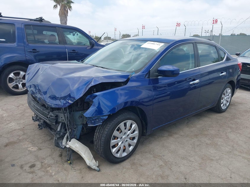 2019 NISSAN SENTRA auction photo 2