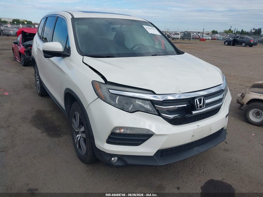 Vin: 5fnyf6h52jb054925, lot: 45984921, honda pilot ex-l 2018 img_1