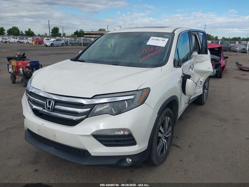 5FNYF6H52JB054925 2018 Honda Pilot Ex-L photo 1