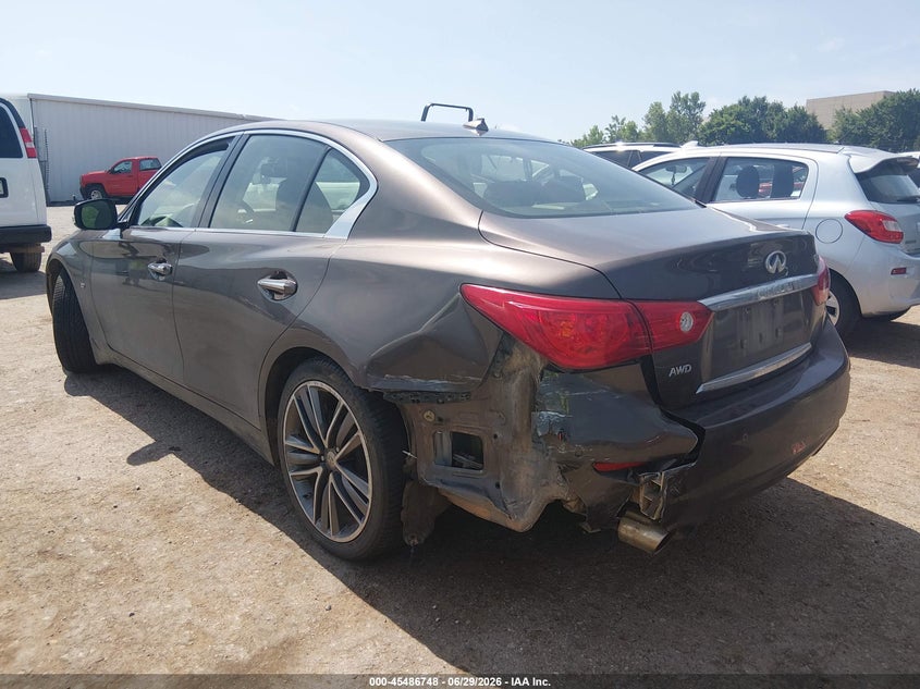 Vin: jn1bv7ar4fm393439, lot: 45984923, infiniti q50 sport 20153