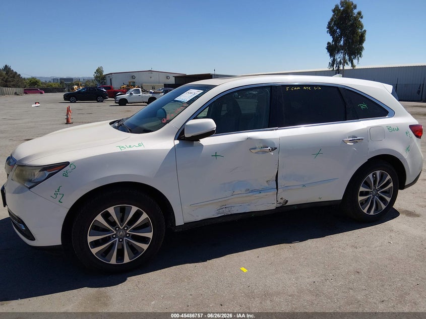 2016 ACURA MDX SPORT UTILITY VEHICLE 3.5L V-6 DI, VVT, 290HP