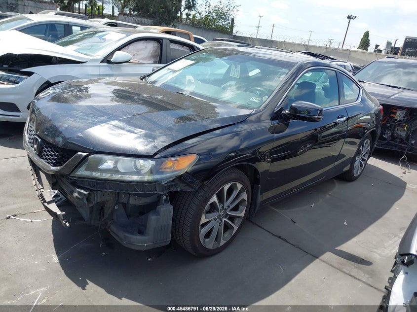 2013 Honda Accord, Front End, IAAI, VIN 1HGCT2A87DA011695 — photo 2