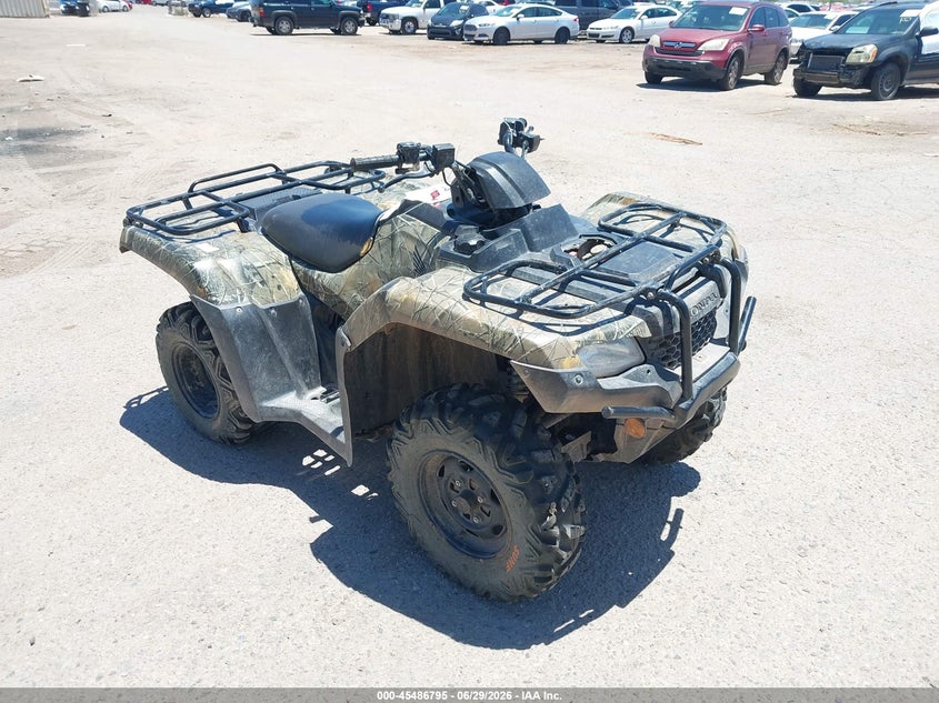 2019 HONDA TRX420 auction photo 1