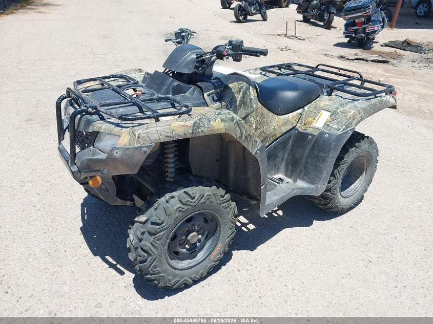 2019 HONDA TRX420 auction photo 2