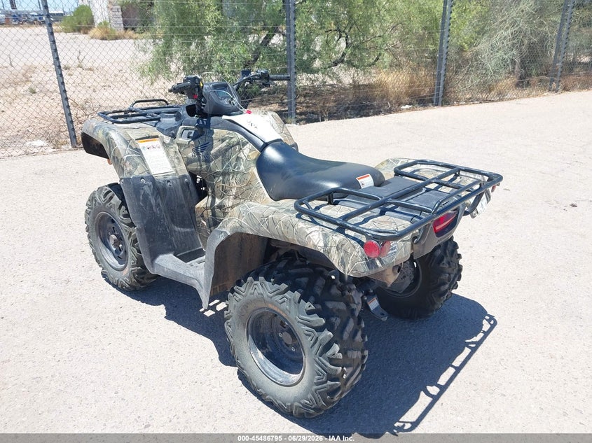 2019 HONDA TRX420 auction photo 3