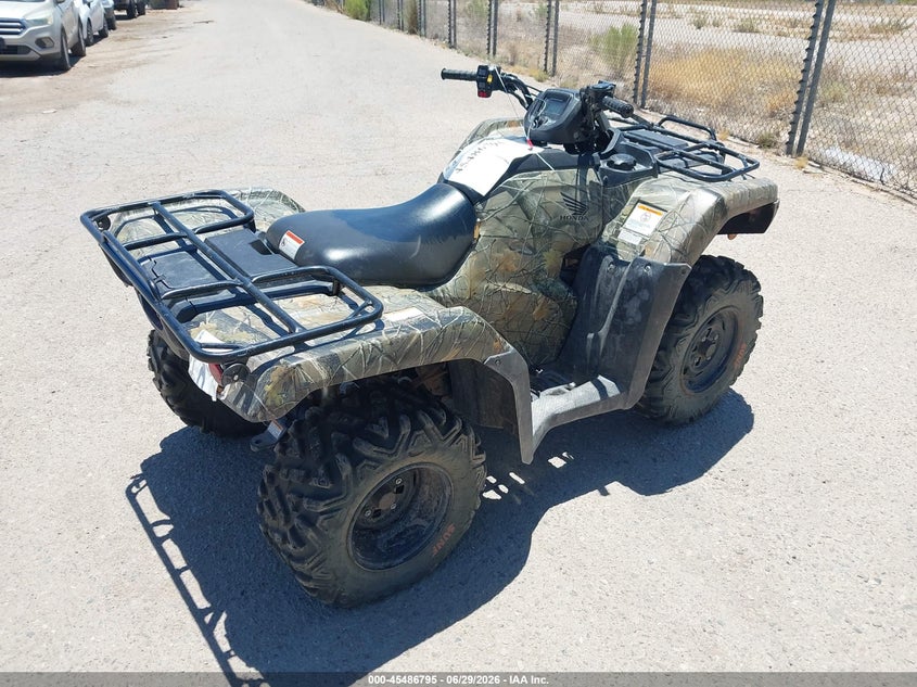 2019 HONDA TRX420 auction photo 4