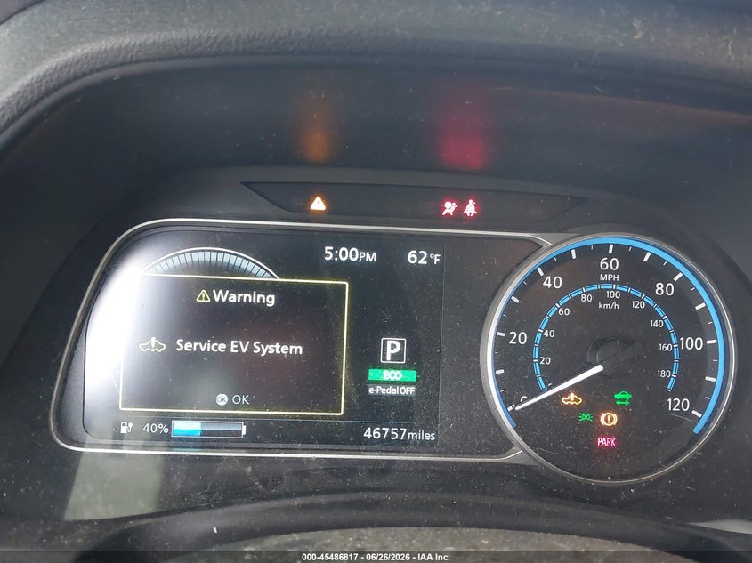 2020 Nissan Leaf Sv 40 Kwh VIN: 1N4AZ1CP3LC301086 Lot: 45486817