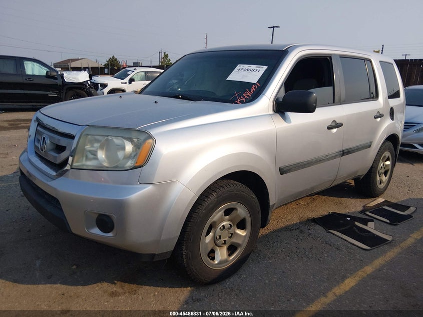 Vin: 5fnyf3h23bb052753, lot: 45985006, honda pilot lx 20112