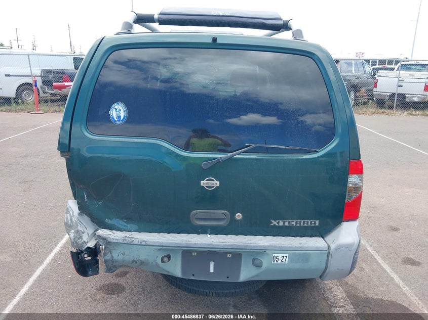 2001 Nissan Xterra Xe-V6 VIN: 5N1ED28T11C500748 Lot: 45486837