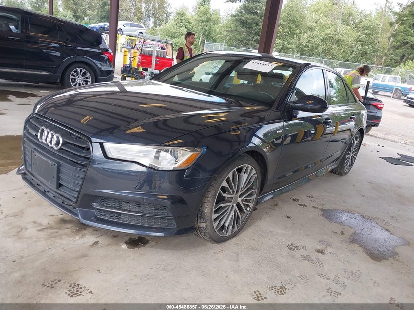 Vin: wauffafc8gn187403, lot: 45985032, audi a6 2.0t premium 20162