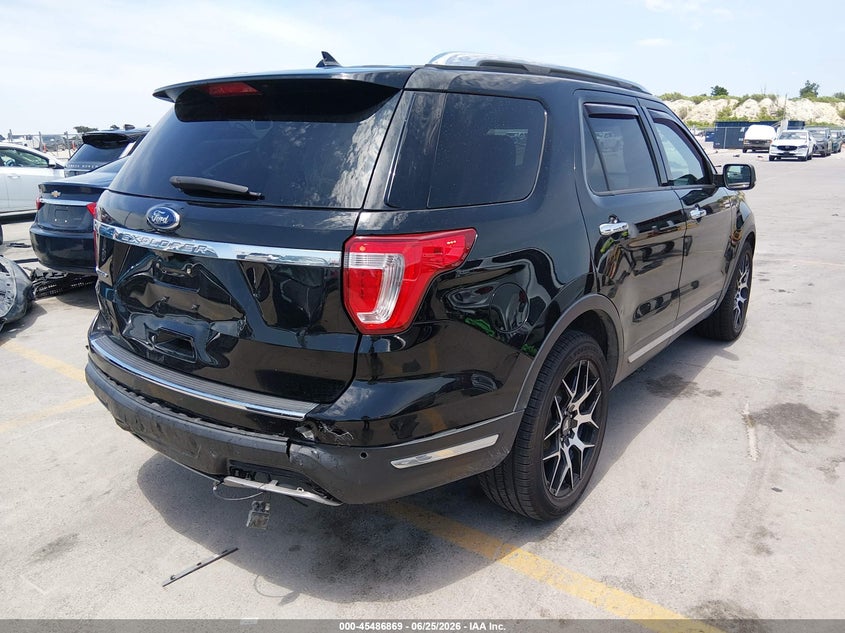 Vin: 1fm5k7f83jga57285, lot: 45985044, ford explorer limited 20184