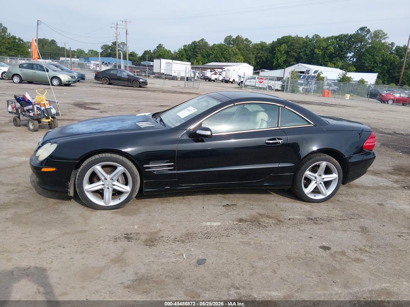 2005 Mercedes-Benz Sl 500 VIN: WDBSK75F25F093650 Lot: 45486872