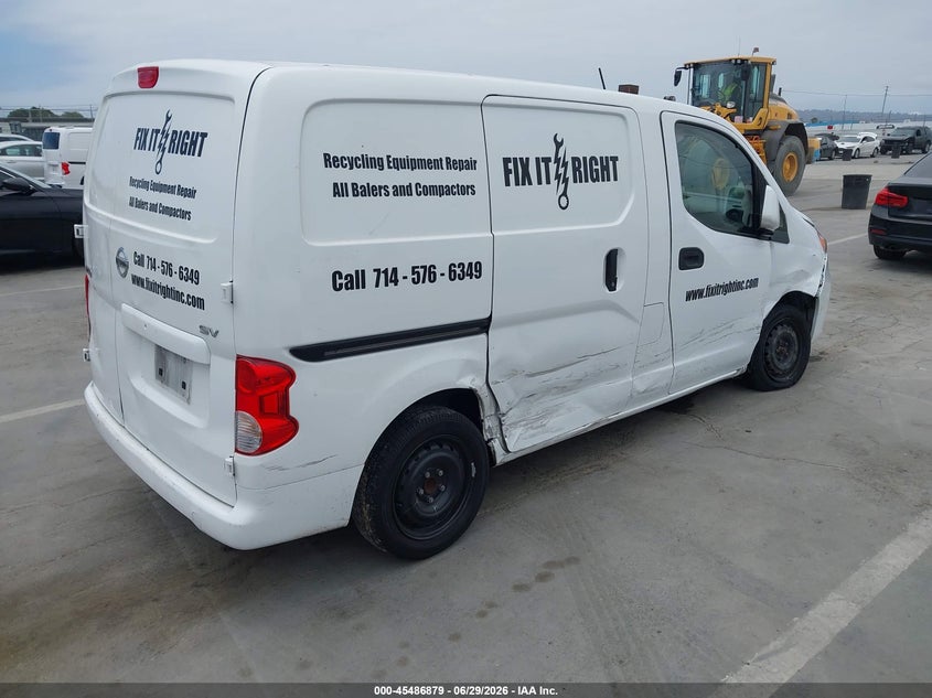 Vin: 3n6cm0knxjk704286, lot: 45985054, nissan nv200 sv 20184