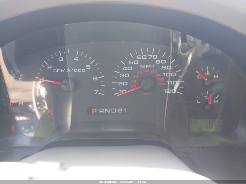 2008 FORD F-150 TRUCK 4.6L V-8 248HP