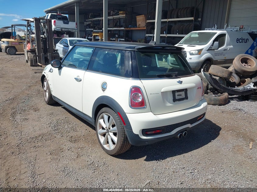 Vin: wmwsv3c55cty17290, lot: 45985120, mini cooper s 20123