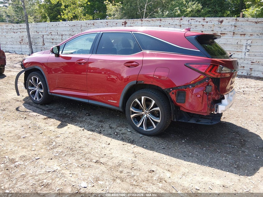 Vin: jtjhgkfa6l2010774, lot: 45985175, lexus rx 450hl 20203