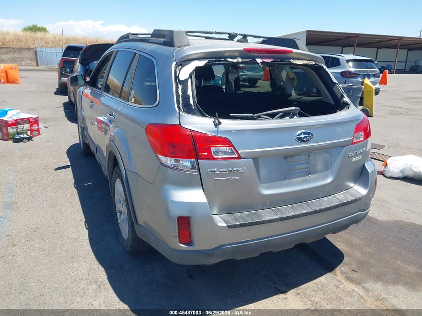 Vin: 4s4brbfc2b3434543, lot: 45985178, subaru outback 2.5i premium 20113