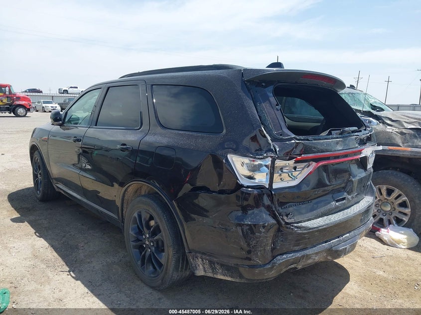 Vin: 1c4sdjct3rc140693, lot: 45985180, dodge durango r/t premium awd 20243