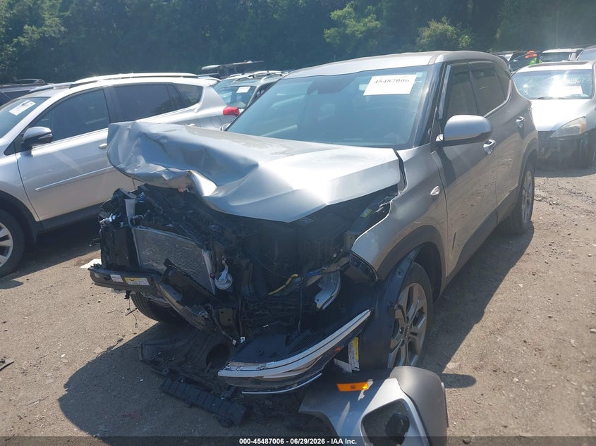2024 Kia Seltos Lx, Front End, IAAI, VIN KNDEPCAAXR7532533 — photo 2