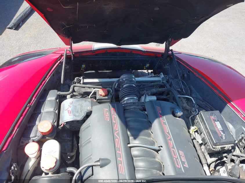 CHEVROLET CORVETTE 2005 VIN 1G1YY24U955132181