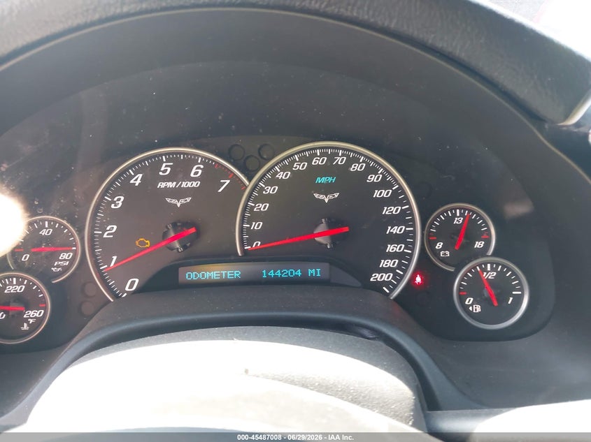 CHEVROLET CORVETTE 2005 VIN 1G1YY24U955132181