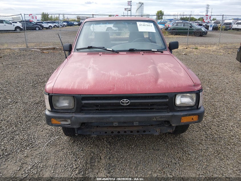 1993 Toyota Pickup 1/2 Ton Short Whlbase Stb VIN: 4TARN81A7PZ095656 Lot: 45487014