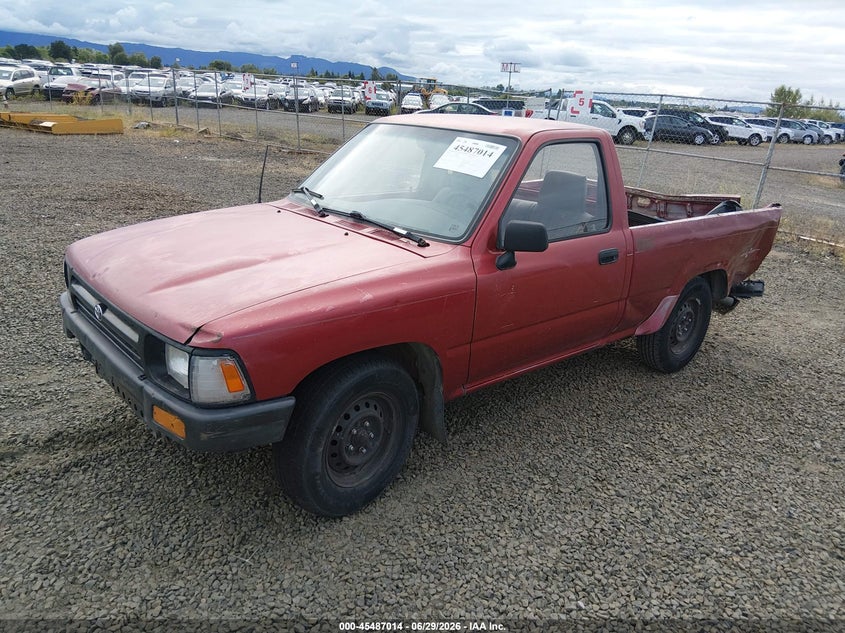 1993 TOYOTA PICKUP COUPE 2.4L I4 FI F
