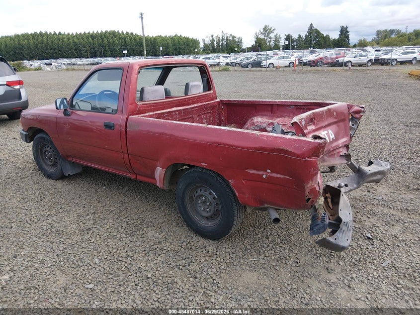 1993 TOYOTA PICKUP COUPE 2.4L I4 FI F