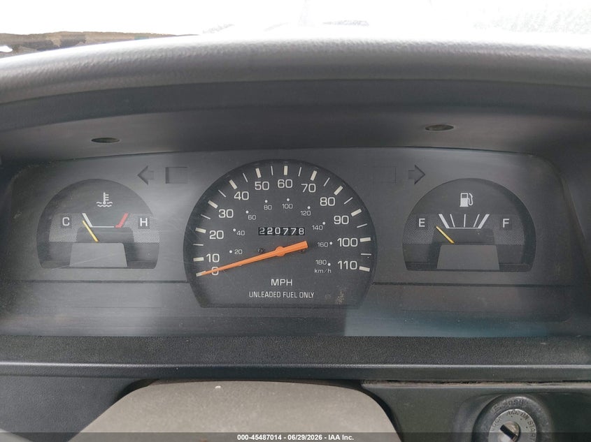 1993 TOYOTA PICKUP COUPE 2.4L I4 FI F