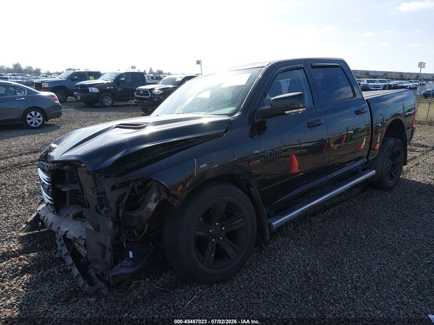 Vin: 1c6rr7mt0fs765742, lot: 45985198, ram 1500 sport 20152