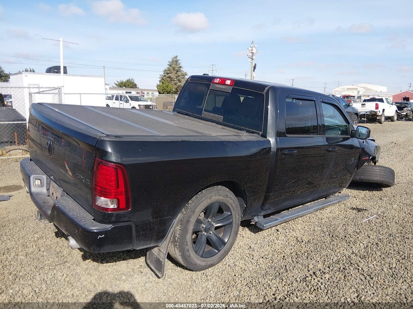 Vin: 1c6rr7mt0fs765742, lot: 45985198, ram 1500 sport 20154