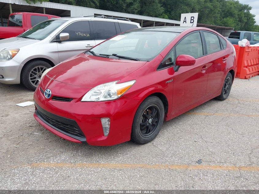 2014 TOYOTA PRIUS HATCHBACK 1.8L I-4 DOHC, VVT, 98HP